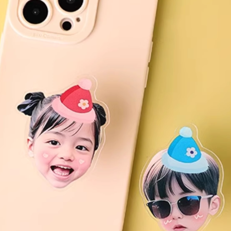 Customized Baby Photo Phone Grip