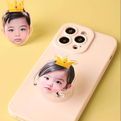 Customized Baby Photo Phone Grip