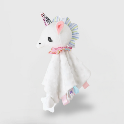 Personalized Name Unicorn&Animal Security Blanket for Baby