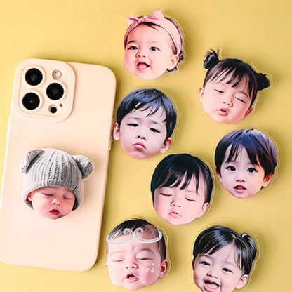 Customized Baby Photo Phone Grip