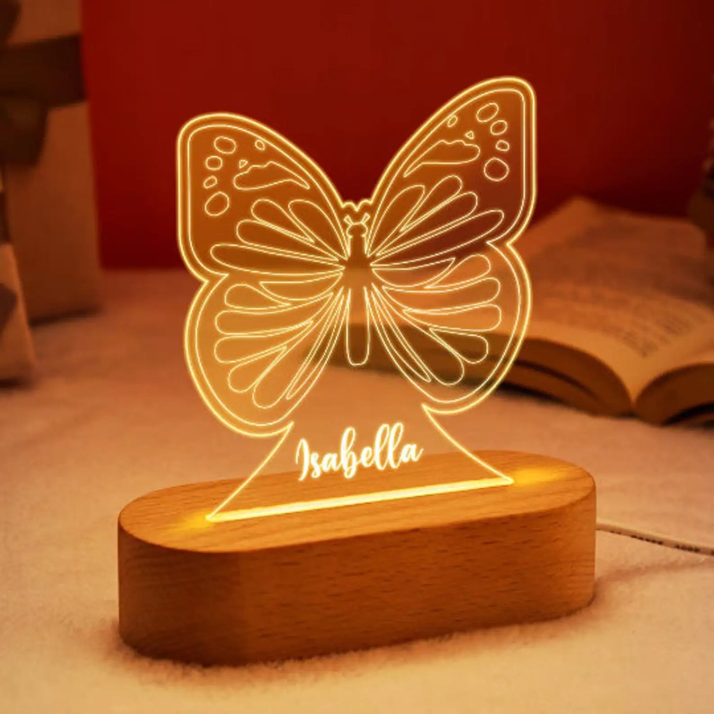 Personalized Children Name USB Nursery Night Light