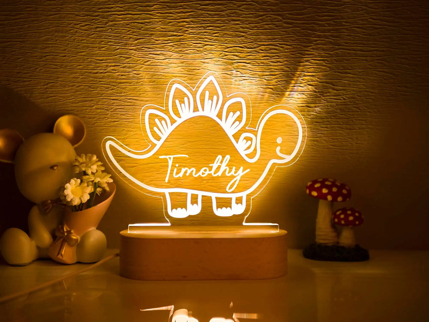 Personalized Children Name USB Nursery Night Light