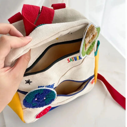 Personalized Embroidery Planet Backpack