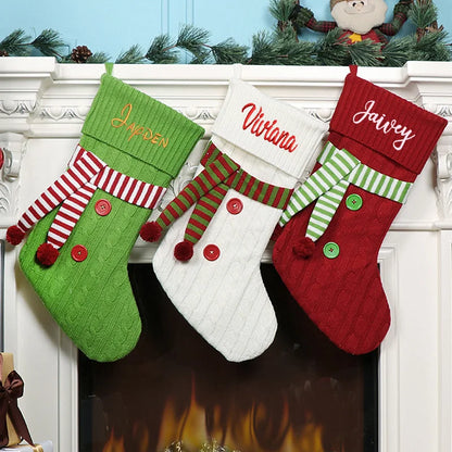 Personalized Christmas Gift Bag Socks