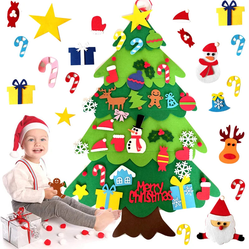 DIY Christmas Tree Set for Toddlers Kids