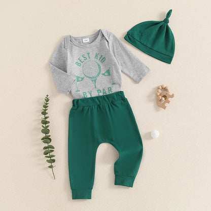 Baby Boy Golf Outfit Golf Hat Set