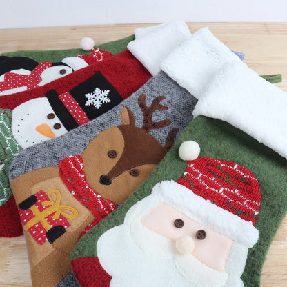 Personalized Christmas Santa Claus Socks