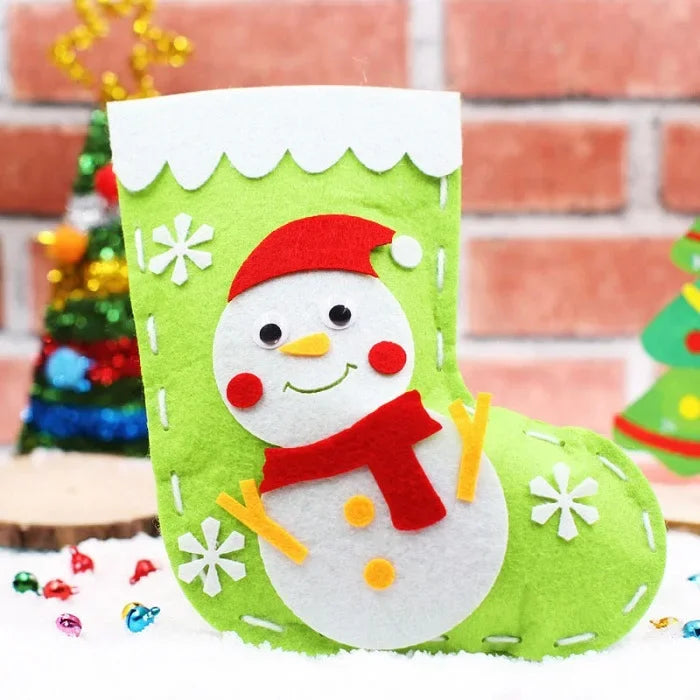 DIY Christmas Decoration Sock Materials Kits