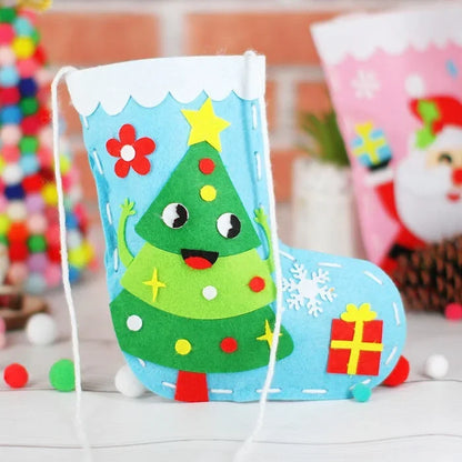 DIY Christmas Decoration Sock Materials Kits