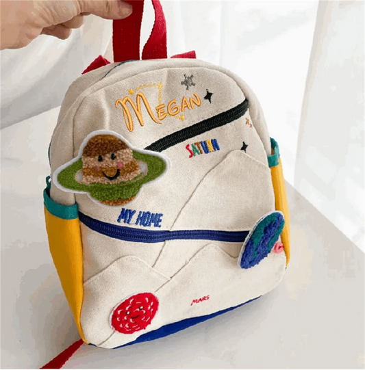 Personalized Embroidery Planet Backpack