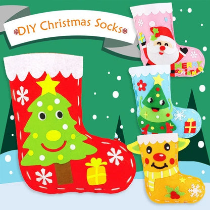 DIY Christmas Decoration Sock Materials Kits