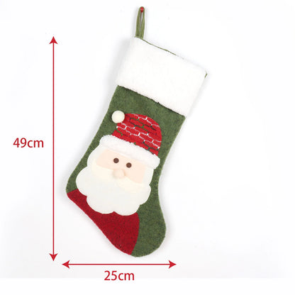 Personalized Christmas Santa Claus Socks