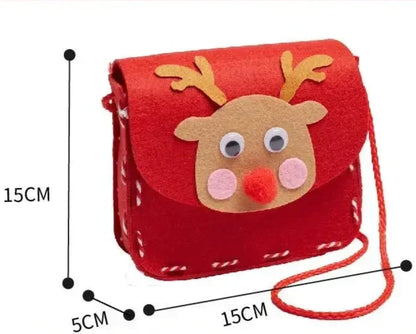 Children DIY Handmade  Christmas Crossbody Bag