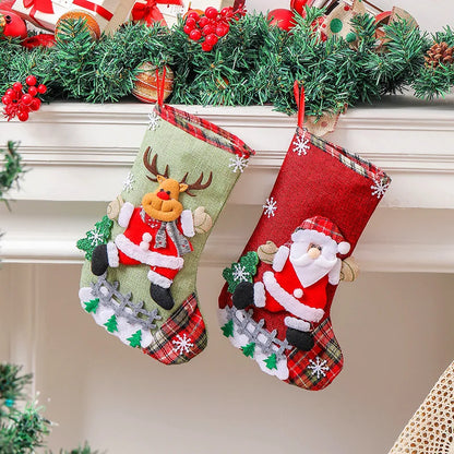 Name-Personalized Hand Sewing Christmas Stockings