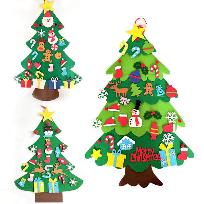 DIY Christmas Tree Set for Toddlers Kids