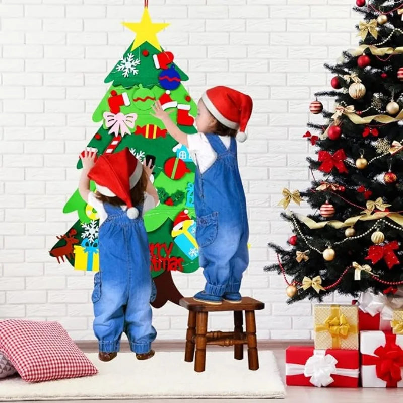 DIY Christmas Tree Set for Toddlers Kids