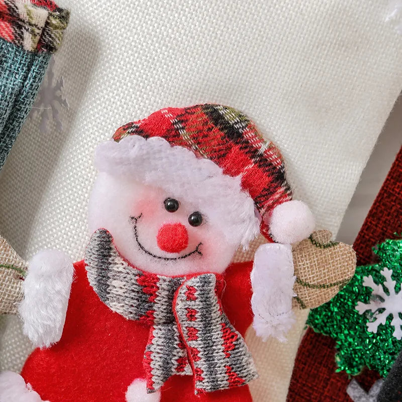 Name-Personalized Hand Sewing Christmas Stockings