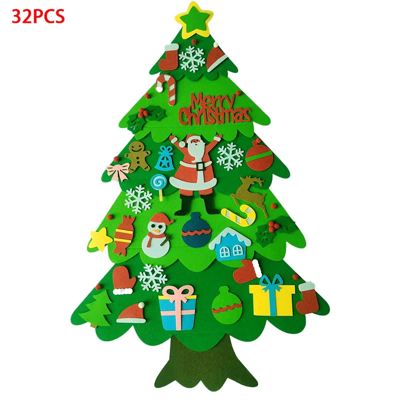 DIY Christmas Tree Set for Toddlers Kids