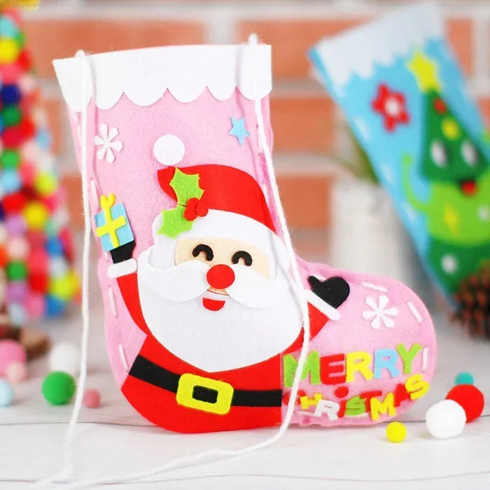 DIY Christmas Decoration Sock Materials Kits