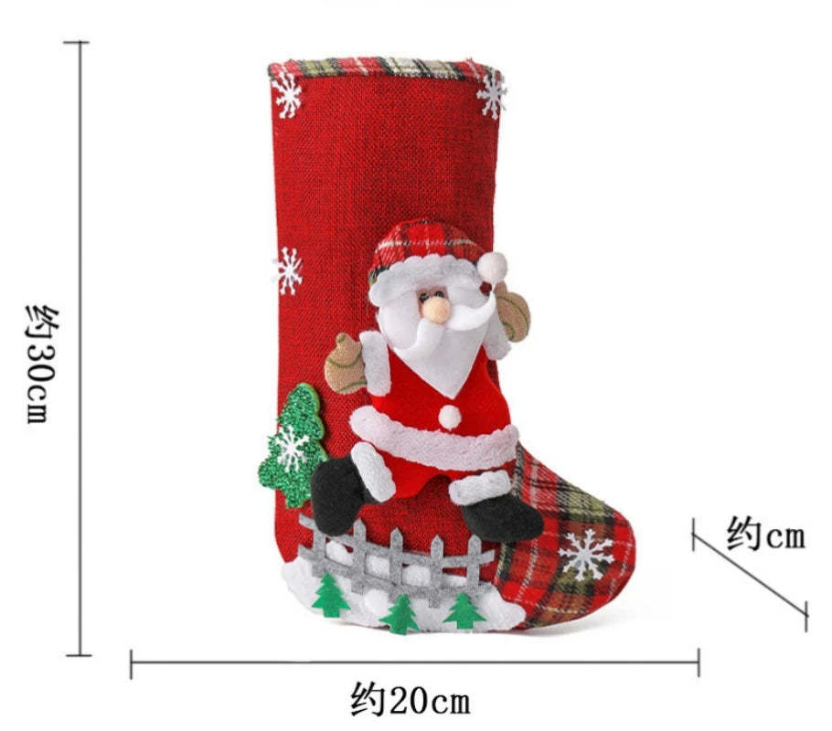 Name-Personalized Hand Sewing Christmas Stockings